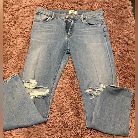 Agolde Toni Mid rise straight jean - Picture 7 of 8